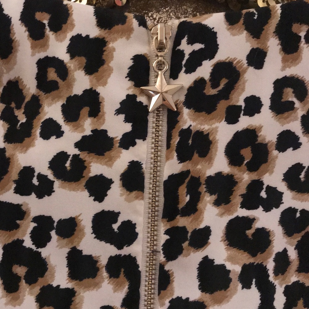 Forever21 leopard print PARTY dress - Picture 3 of 6
